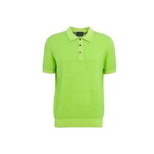 Peuterey Groene T-shirts Polos voor heren , Green , Heren , Maat: L