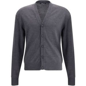 Jacquemus, Heren, Truien, Grijs, Maat: S Wol,