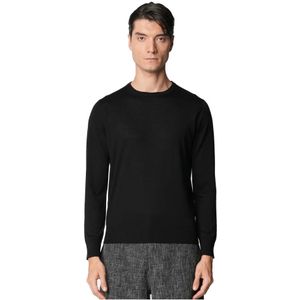 Bellwood, Heren, Truien, Zwart, Maat: L Wol,
