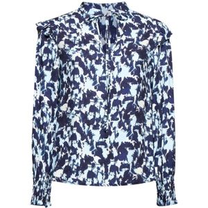 Silvian Heach, Dames, Blouses & Shirts, Veelkleurig, Maat: 2XS Viscose,