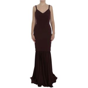 Dolce & Gabbana, Dames, Jurken, Rood, Maat: XS