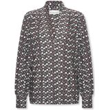 Helena Hart - Top Jozzy Print Dotty - Veelkleurig - Overhemd - Dames