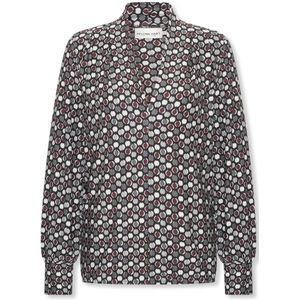 Helena Hart - Top Jozzy Print Dotty - Veelkleurig - Overhemd - Dames