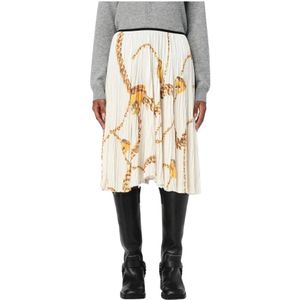 Burberry, Dames, Rokken, Wit, Maat: 2XS