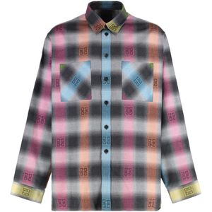 Givenchy, Heren, Overhemden, Veelkleurig, Maat: 3XL Katoen,