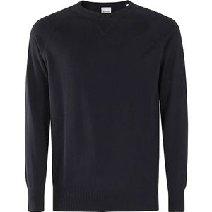 Aspesi, Heren, Truien, Blauw, Maat: M Katoen,