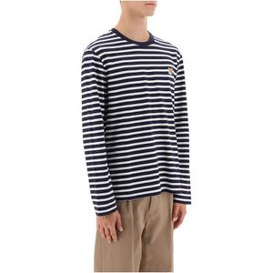 Maison Kitsuné, Heren, Tops, Veelkleurig, Maat: XL Katoen,