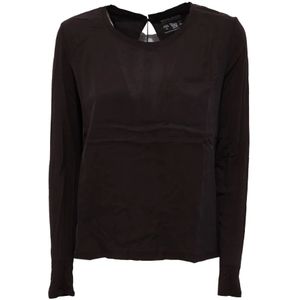 Woolrich, Dames, Tops, Bruin, Maat: S Jersey,