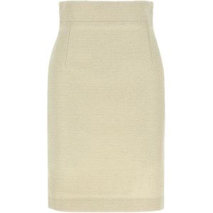 Tagliatore, Dames, Rokken, Beige, Maat: L Katoen,