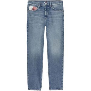 Tommy Jeans, Heren, Jeans, Blauw, Maat: W30 Katoen,