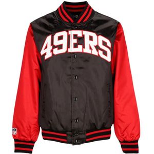 New Era - NFL Satin Bomber Jack - Zwart - Heren - Polyester