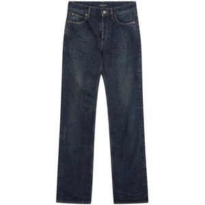 Saint Laurent, Dames, Jeans, Blauw, Maat: W27 Katoen,