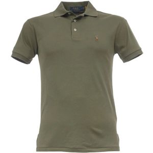 Polo Ralph Lauren, Heren, Tops, Groen, Maat: S Katoen,