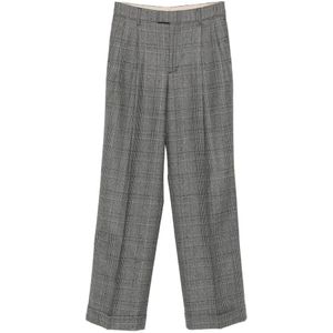 Berwick, Dames, Broeken, Grijs, Maat: XS Wol,