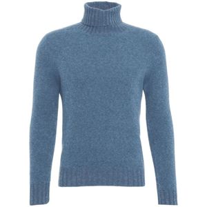 Gender, Heren, Truien, Blauw, Maat: M Wol,