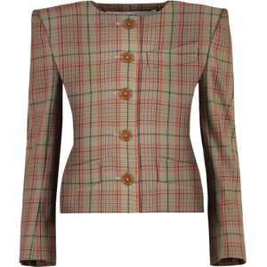 Vivienne Westwood, Dames, Jassen, Veelkleurig, Maat: 2XS Wol,