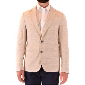 Antony Morato, Heren, Jassen, Beige, Maat: M Leer,