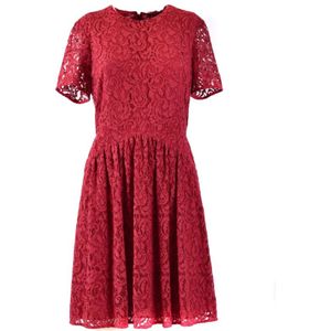 Burberry, Dames, Jurken, Rood, Maat: XS Katoen,
