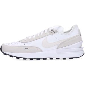 Nike Waffle One Leren Sneakers , White , Heren , Maat: 46 EU