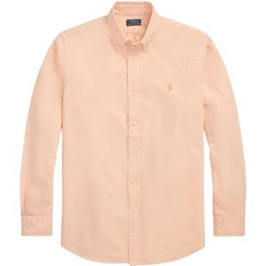 Polo Ralph Lauren - Oxford Shirt - Oranje - Katoen - Lange Mouwen