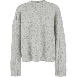 Won Hundred, Heren, Truien, Grijs, Maat: S Katoen,