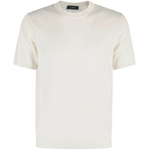 Zanone, Heren, Truien, Wit, Maat: M Katoen,