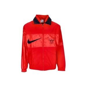 Nike NBA Courtside Lichtgewicht Jas , Red , Heren , Maat: XL