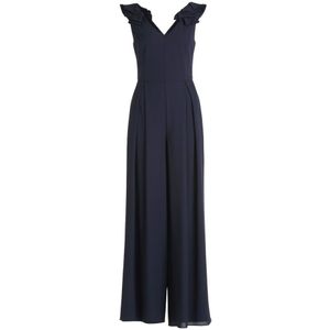 vera mont, Dames, Jumpsuits & Playsuits, Blauw, Maat: XL