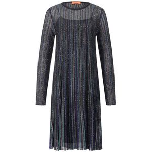 Missoni, Dames, Jurken, Veelkleurig, Maat: 2XL Viscose,