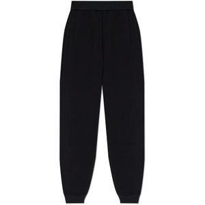Emporio Armani, Dames, Broeken, Zwart, Maat: M