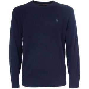 Polo Ralph Lauren, Heren, Truien, Blauw, Maat: M Wol,