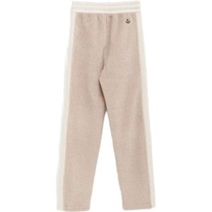 Moncler, Dames, Broeken, Beige, Maat: S