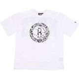 New Era - Brooklyn Nets Logo Tee - T-shirt - Wit - Katoen