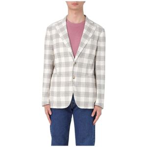 Manuel Ritz, Heren, Jassen, Veelkleurig, Maat: XL Wol,