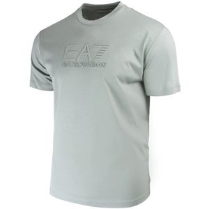 Emporio Armani Ea7, Heren, Tops, Groen, Maat: S Katoen,