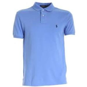 Polo Ralph Lauren, Heren, Tops, Blauw, Maat: 2XL Katoen,