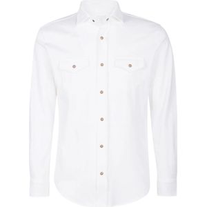 Eleventy, Heren, Overhemden, Wit, Maat: 2XL Jersey,