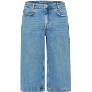 My Essential Wardrobe, Dames, Korte broeken, Blauw, Maat: W28 Denim,