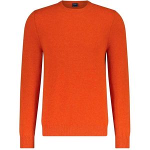 Fedeli, Heren, Truien, Oranje, Maat: 3XL Kasjmier,