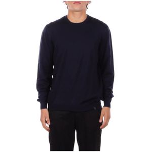 Fay, Heren, Truien, Blauw, Maat: XL Wol,