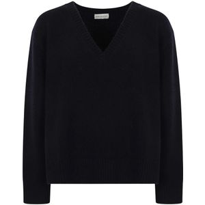 Dries Van Noten, Heren, Truien, Blauw, Maat: L