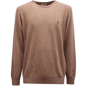 Brooksfield, Heren, Truien, Bruin, Maat: 2XL Wol,