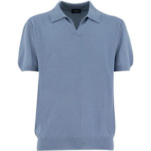 Drumohr, Heren, Truien, Blauw, Maat: 4XL Katoen,