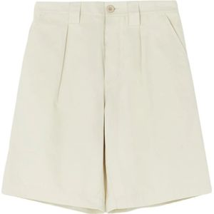 Marsell, Dames, Korte broeken, Wit, Maat: XL Katoen,
