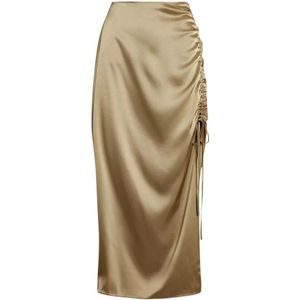 Ralph Lauren, Dames, Rokken, Groen, Maat: XS Satijn,