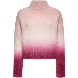 Silvian Heach, Dames, Truien, Roze, Maat: XS Leer,