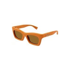 Gucci Oranje Zonnebril Gg1773S , Orange , Dames , Maat: 50 MM