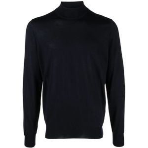 Drumohr, Heren, Truien, Blauw, Maat: 2XL Wol,