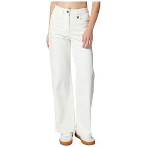 Richmond, Dames, Jeans, Wit, Maat: W25 Katoen,