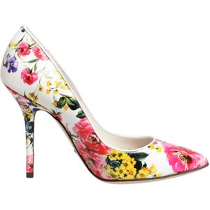 Dolce & Gabbana, Dames, Schoenen, Veelkleurig, Maat: 35 EU Leer,